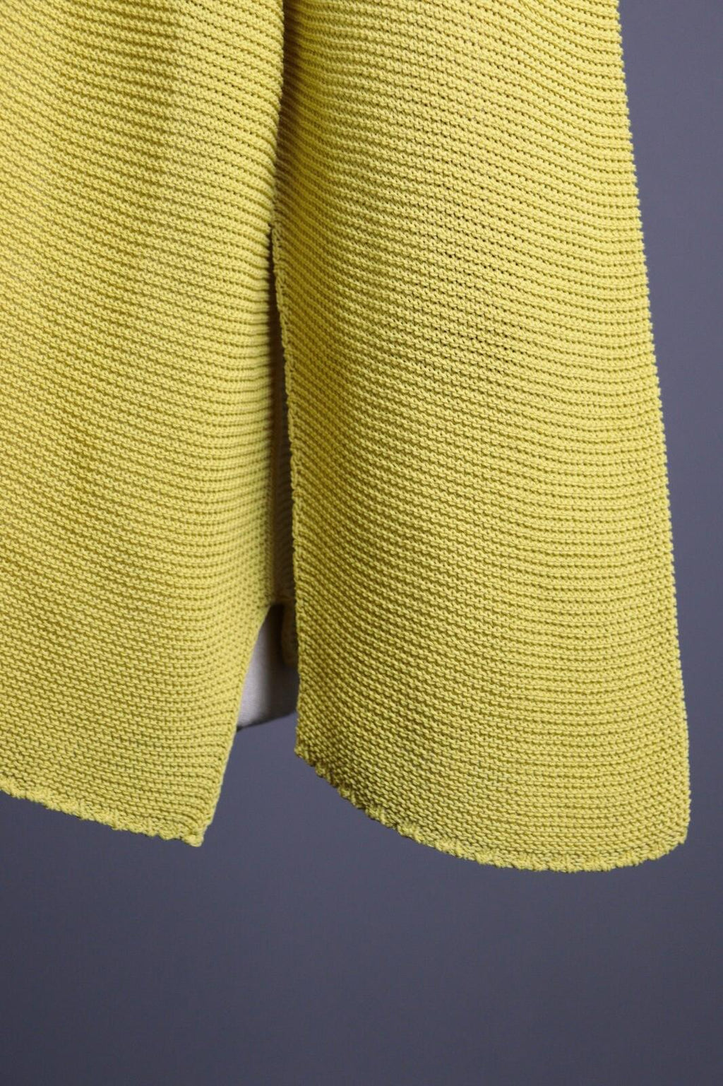 Used OSKA Yellow V-Neck Lagenlook Long Sleeve Tunic Top – Size 4