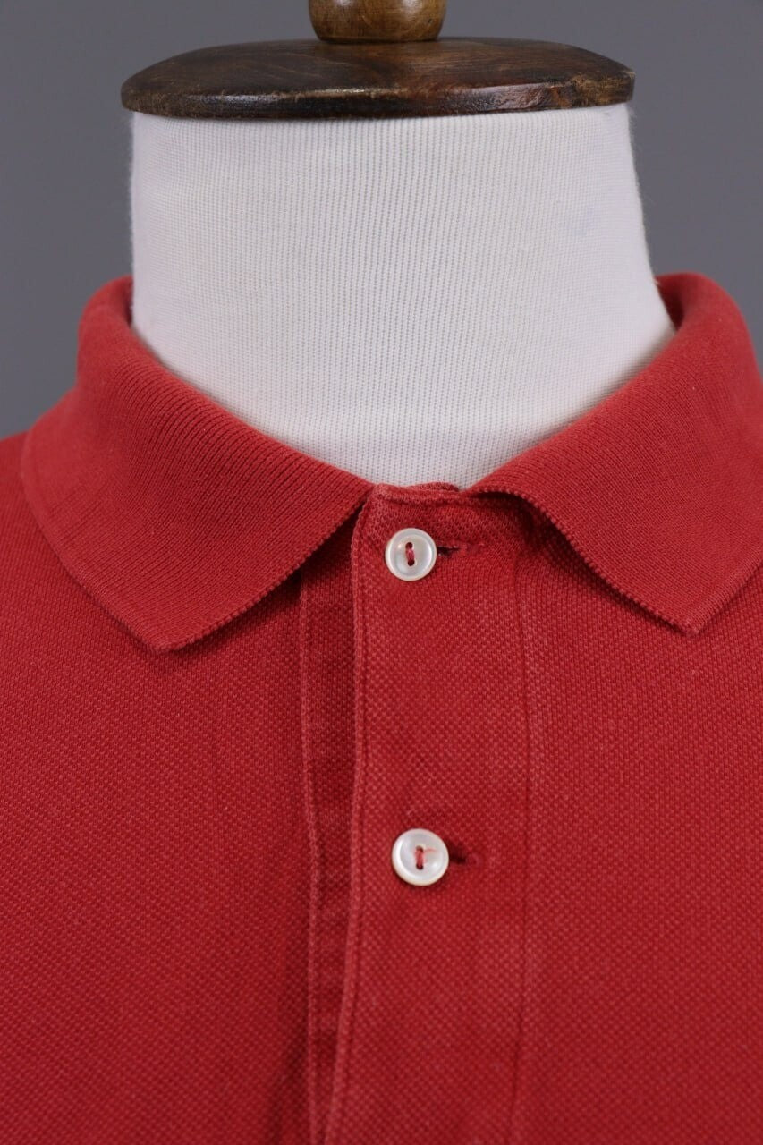Lacoste Red Summer Men Short Sleeve Polo Shirt – Size 7 XXL