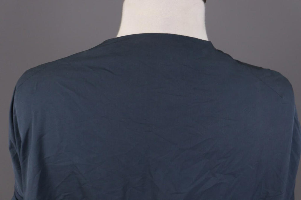 MARNI Blue Snap Short Sleeve Blouse Shirt Top – Size 38