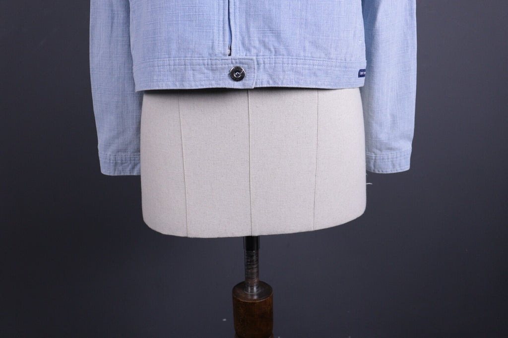 Saint James Depuis 1889 Blue Denim Coach Jacket – Size L-XL US14?