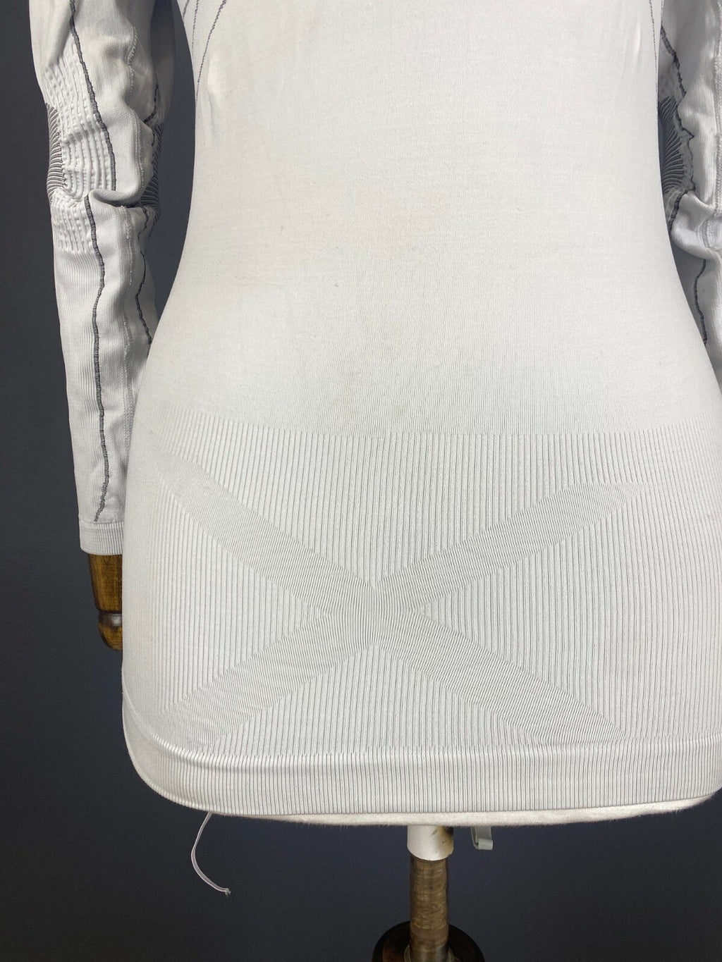 X-Bionic White Long Sleeve Top Jersey Base Layer Thermo Short – Size S/M