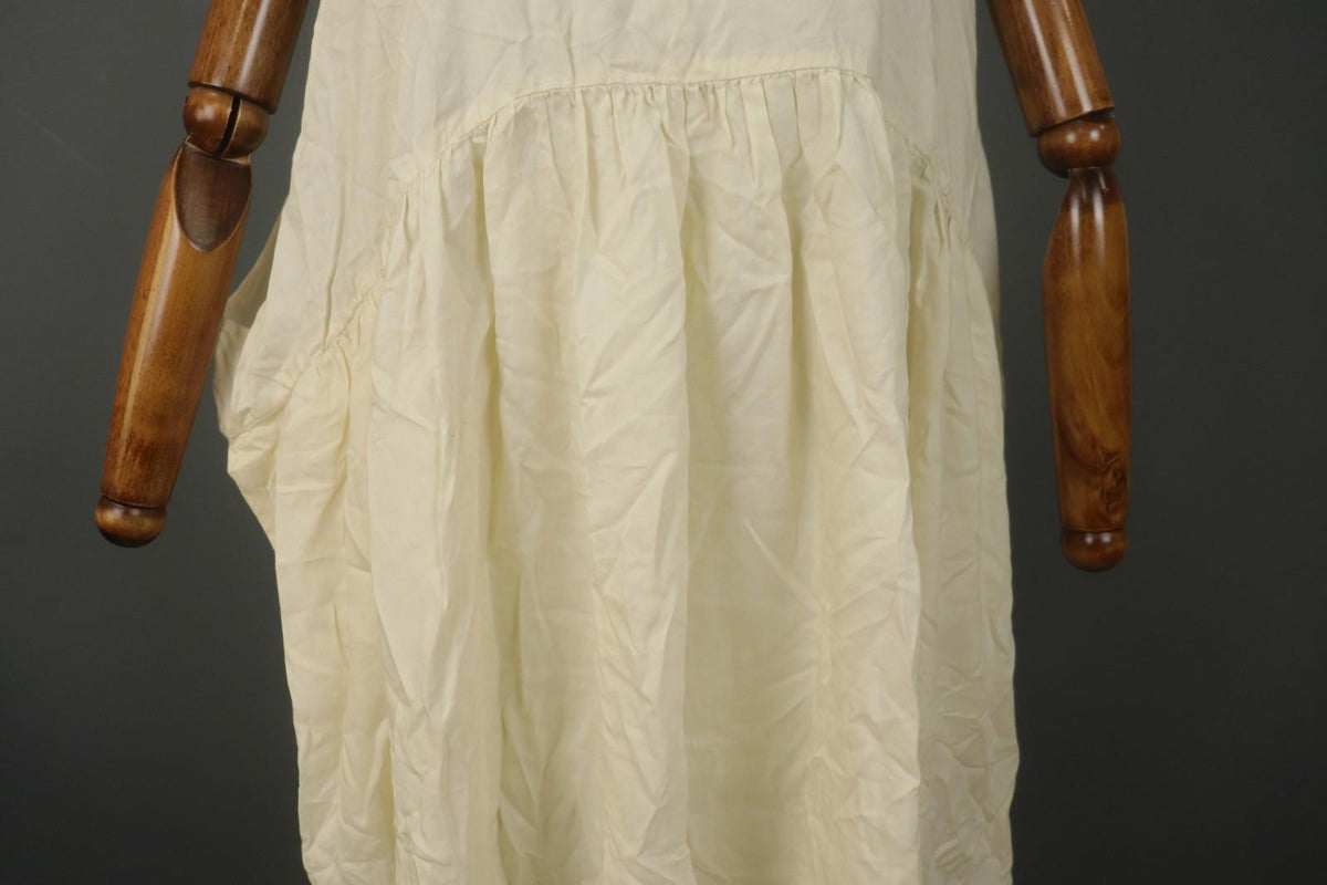 Barbara Lang Cotton Crew Neck Sleeveless Knee Length Pullover Tank Dress Sz L/XL