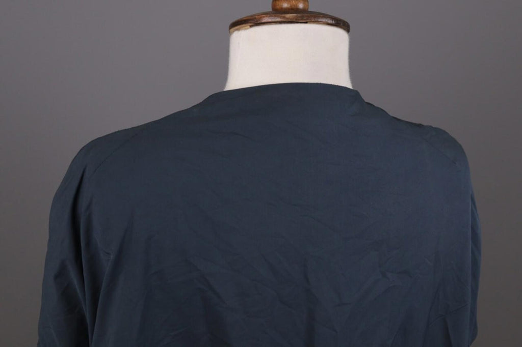 MARNI Blue Snap Short Sleeve Blouse Shirt Top – Size 38