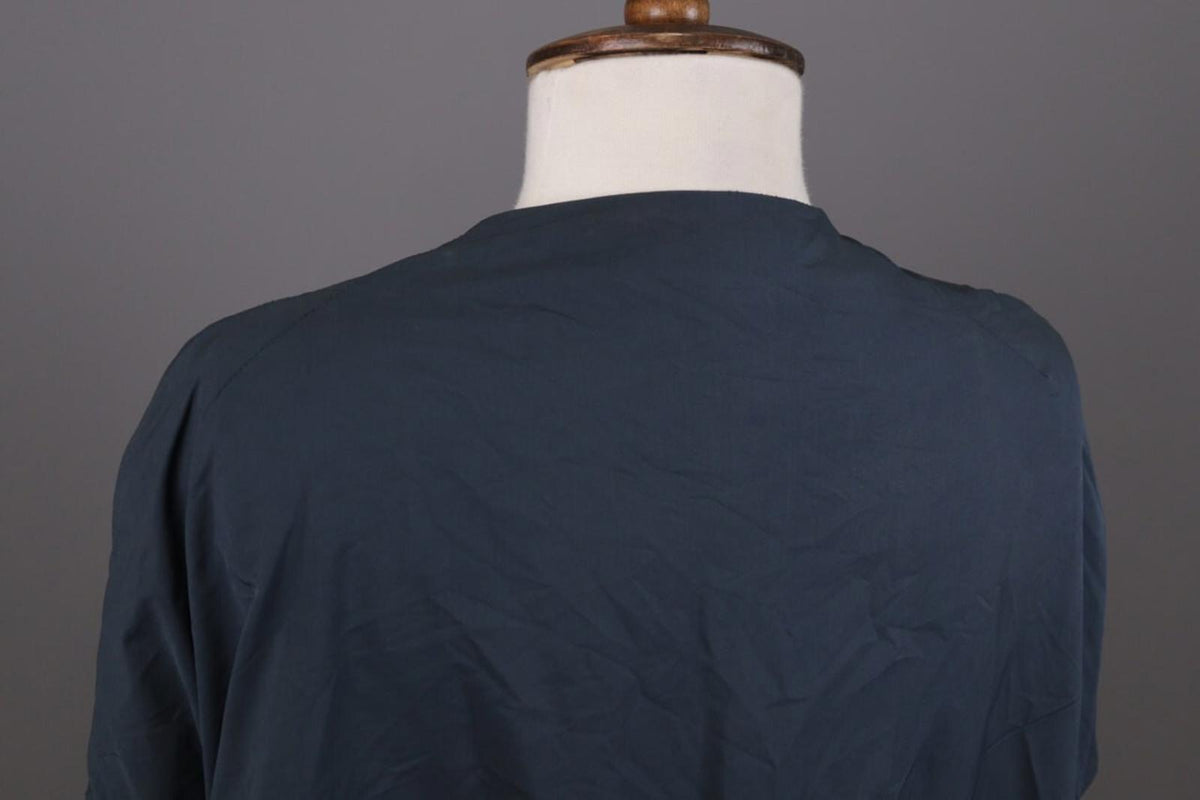 MARNI Blue Snap Short Sleeve Blouse Shirt Top – Size 38