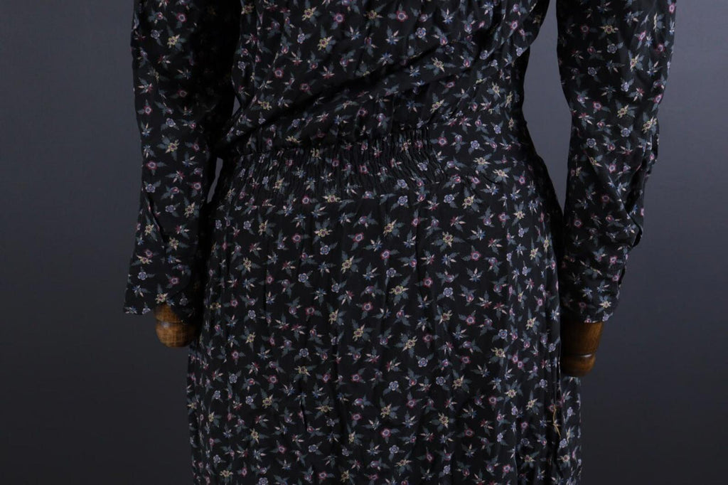 ZADIG & VOLTAIRE Remus Liberty Black Floral Long Sleeve Summer Dress – Size XS