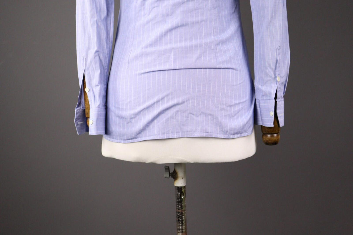 GOLDEN GOOSE Blue Button Long Sleeve Blouse Shirt – Size XS