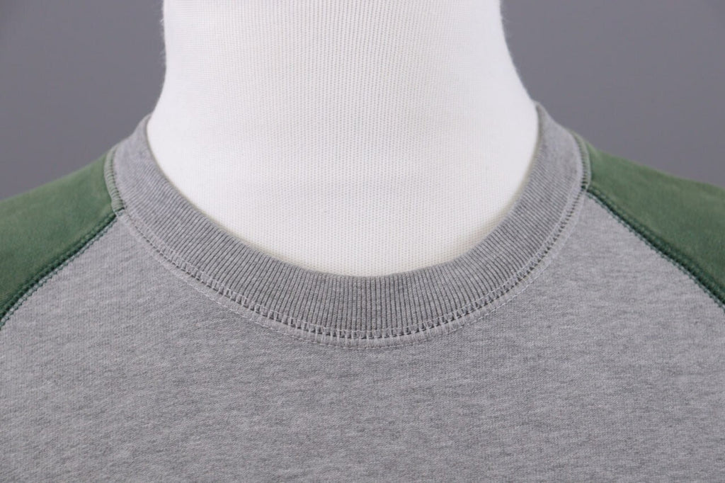 Carhartt Holbrook BI-Color Sweatshirt Gray/Green Sweater – Size M