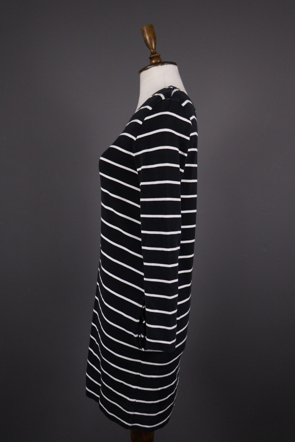 Marimekko Pikapika Multicolor Stripe Long Sleeve Knit Sweater Dress – Size S
