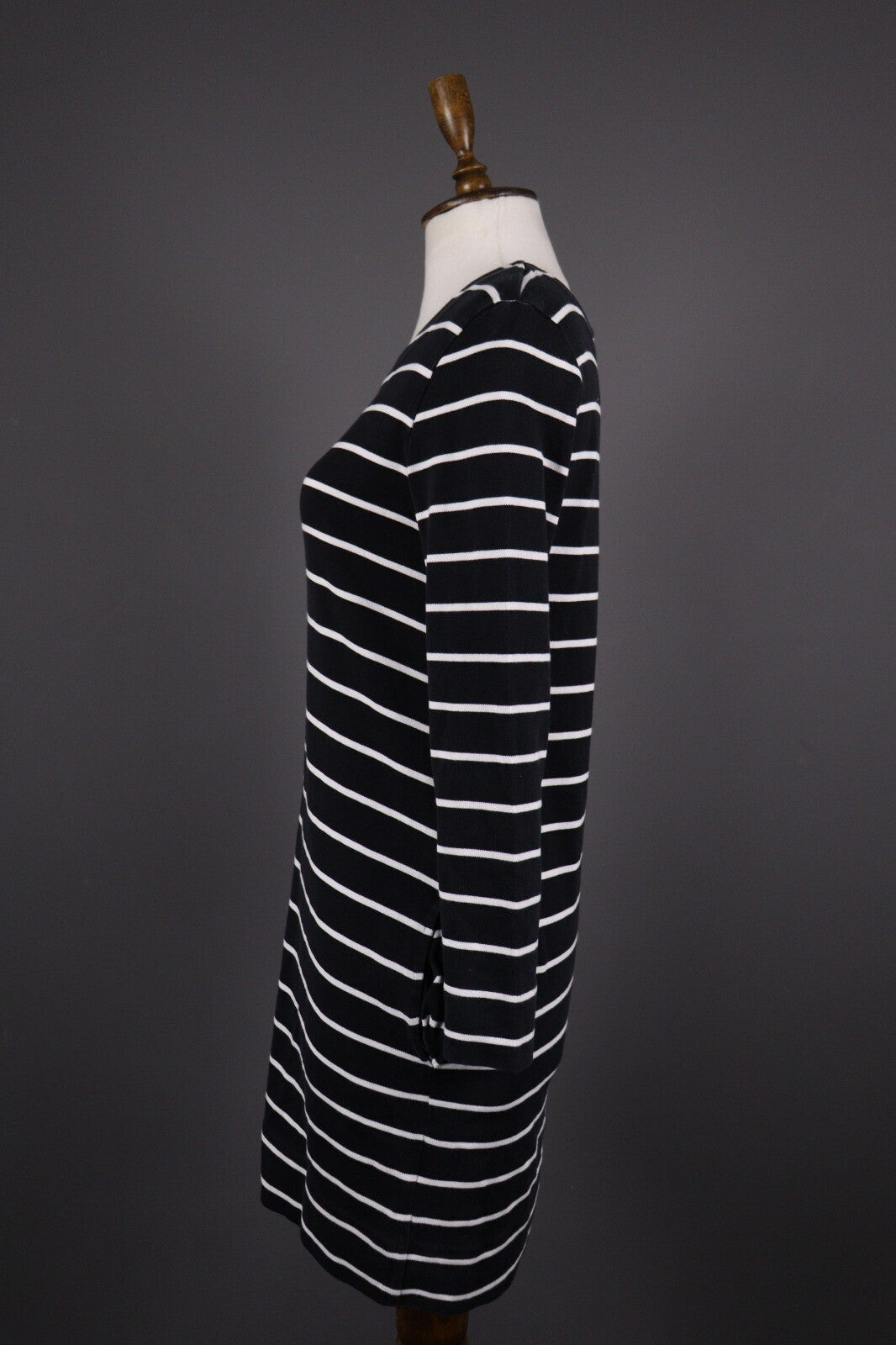 Marimekko Pikapika Multicolor Stripe Long Sleeve Knit Sweater Dress – Size S