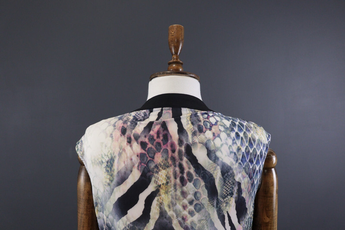Etoile Du Monde Paris Aminal Print Sleeveless Top Shirt – Size S / US 6 / 38