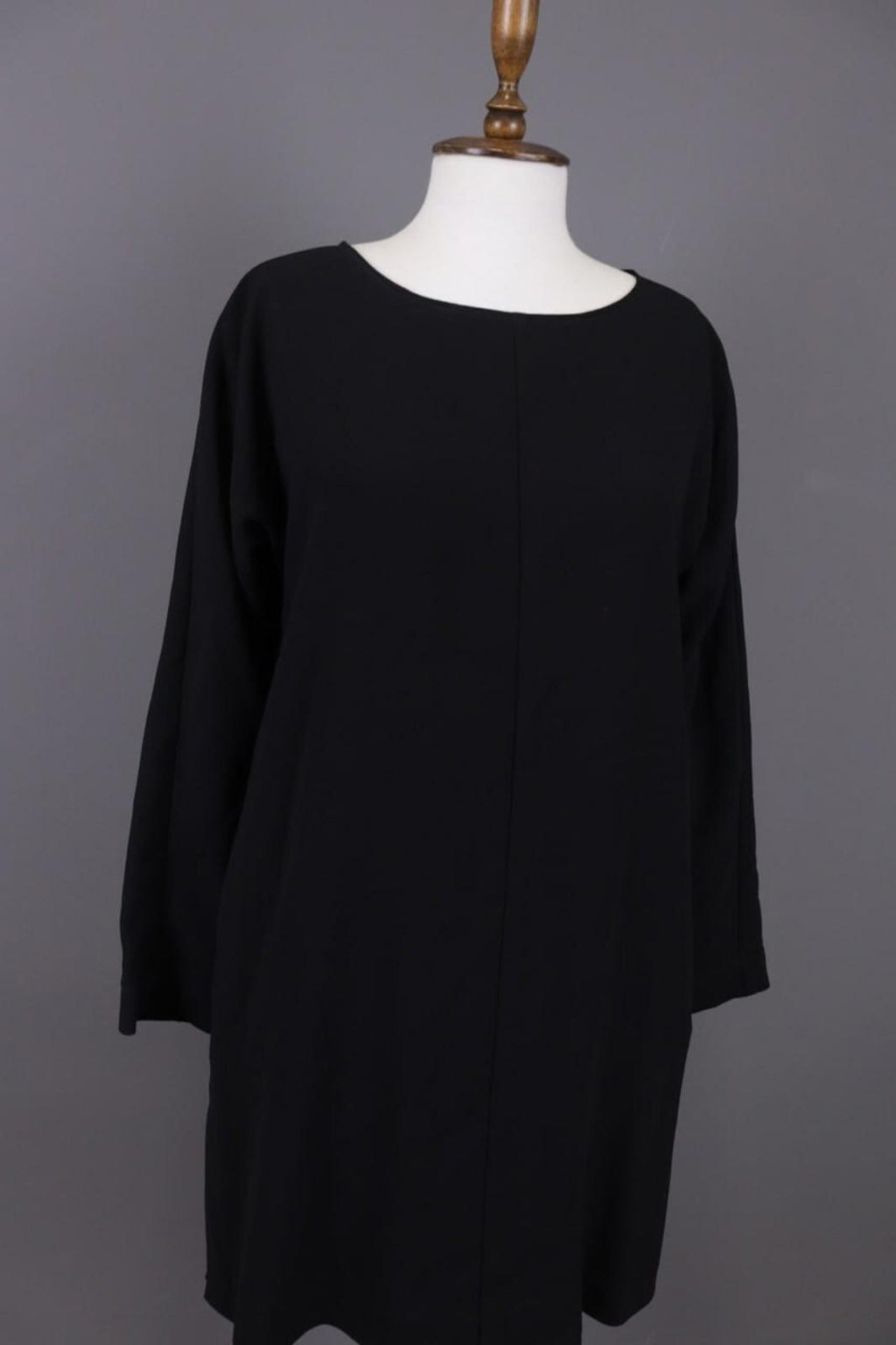 BNWT OSKA Black Lagenlook Oversize Long Sleeve Sweater Midi Dress – Size 1