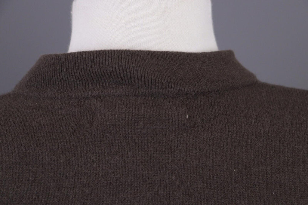 ICEBERG Brown Wool Oversized Knit Sweater – Size 40 M