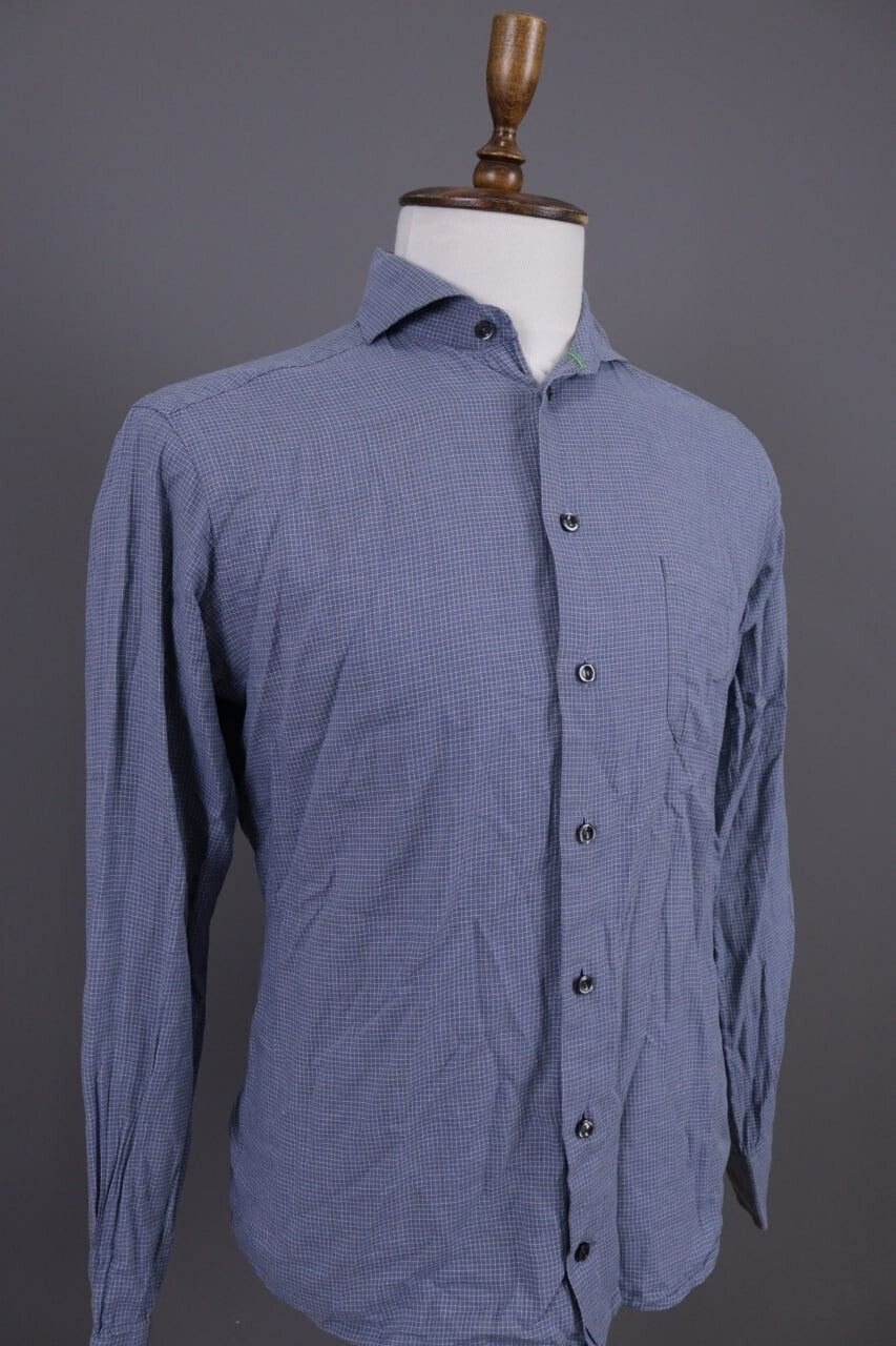 Eton Slim Long Sleeve Button Down Shirt – Size M