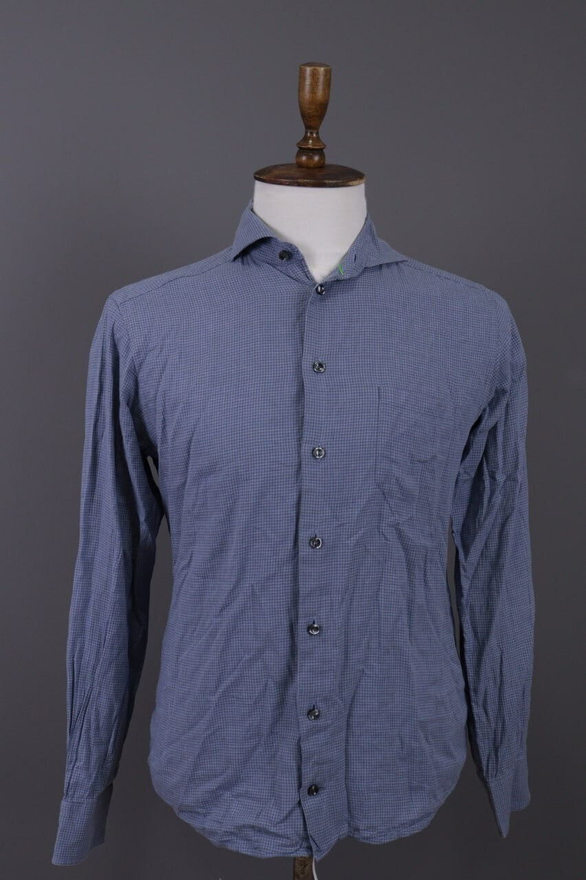 Eton Slim Long Sleeve Button Down Shirt – Size M
