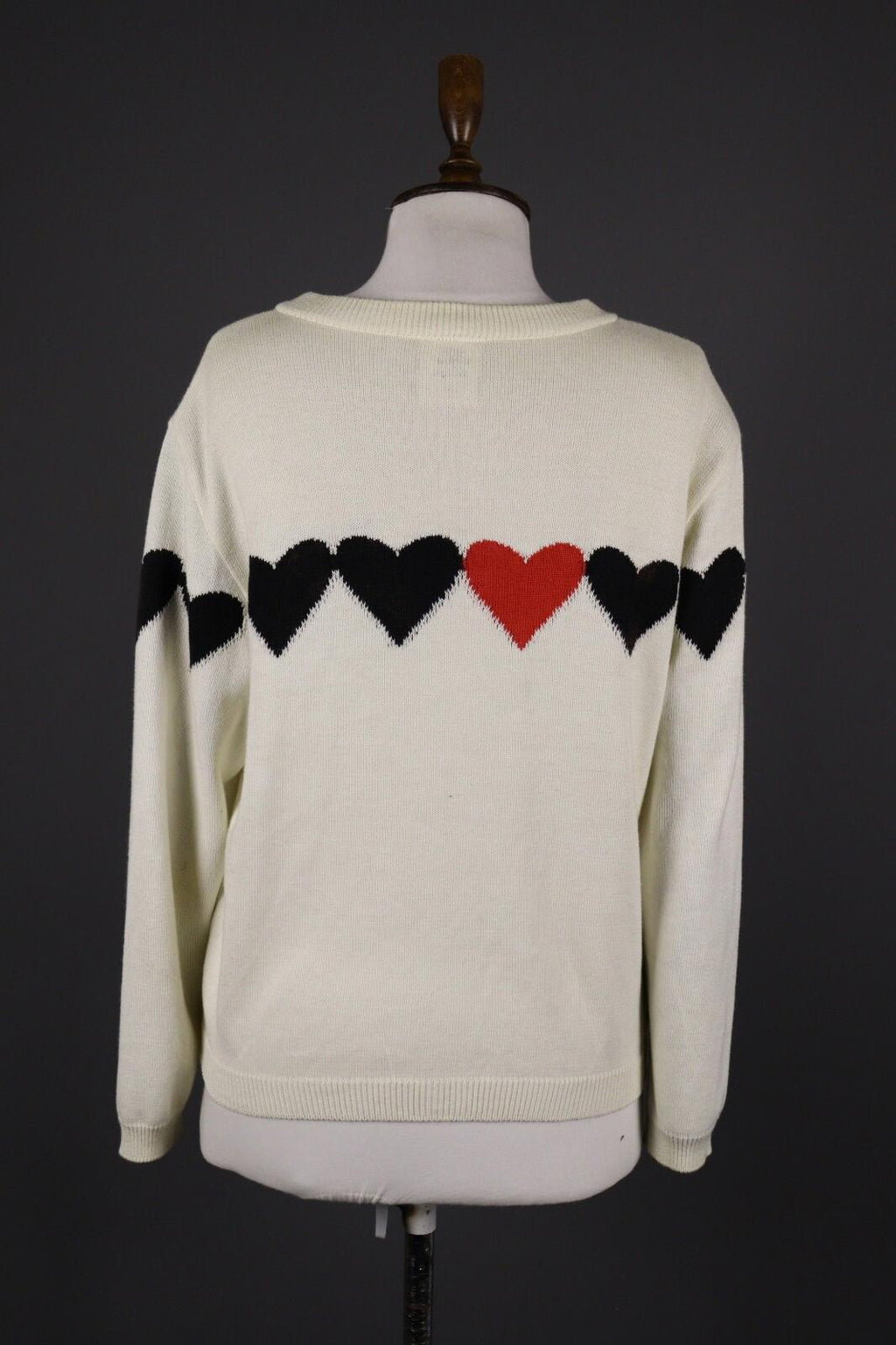 MONDI Ivory Knit Long Sleeve Cardigan Sweater – Size 40