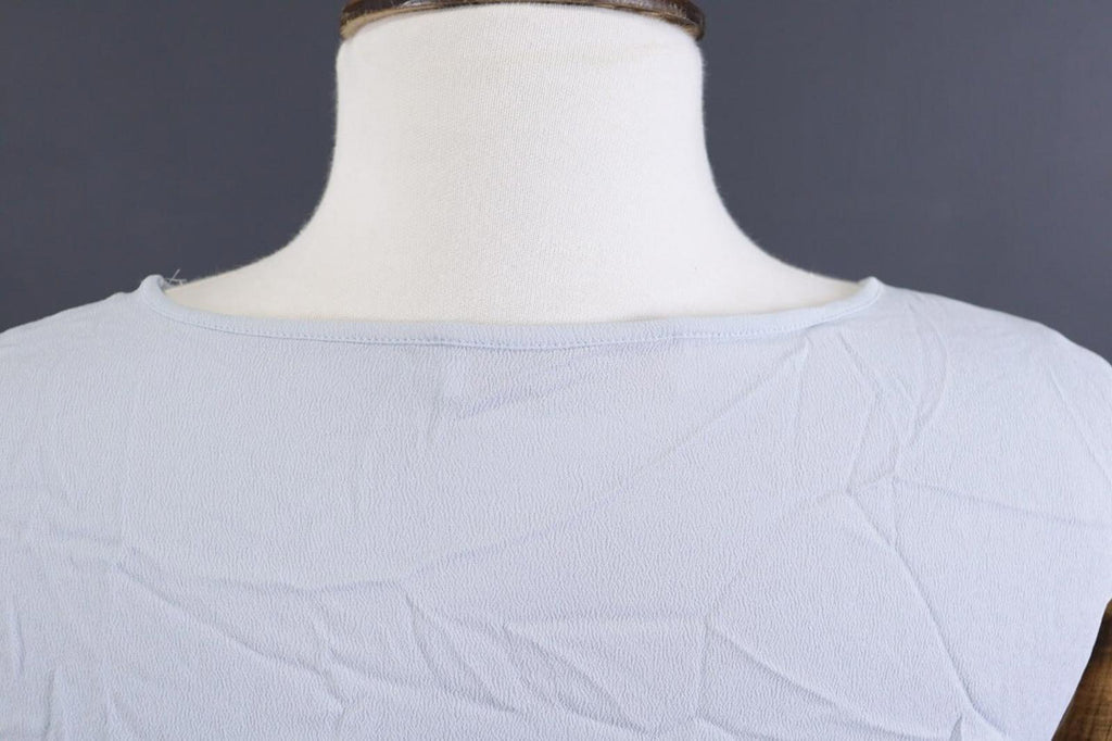 FABIANA FILIPPI Blue Sleeveless Silk Tank Top Tunic – Size 46 Large