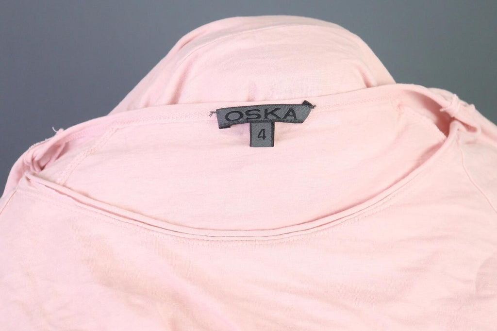 OSKA Pink Short Sleeve Tunic Top Shirt – Size 4