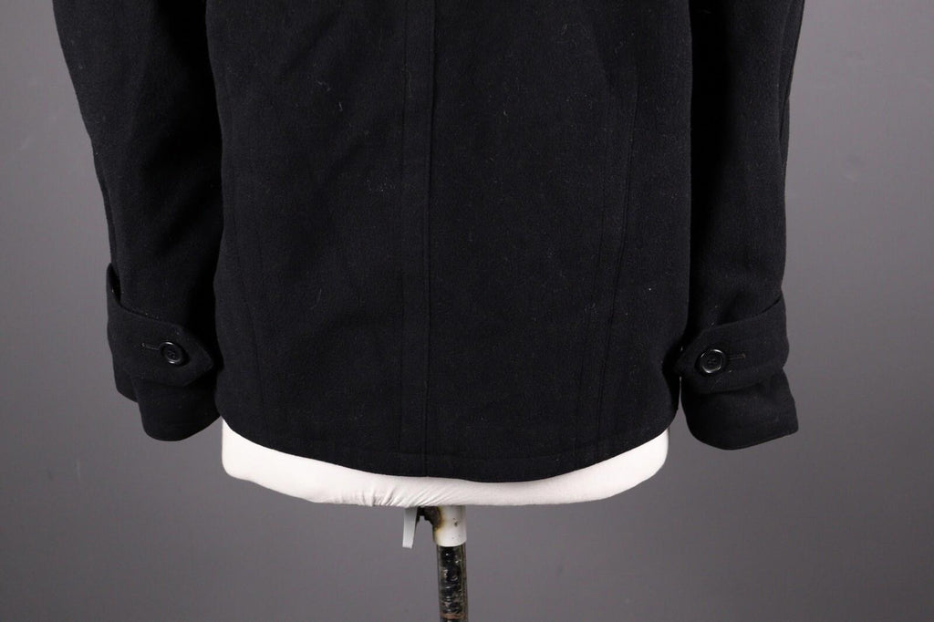 MONDI Black Wool Double Breasted Coat Jacket – Size 36