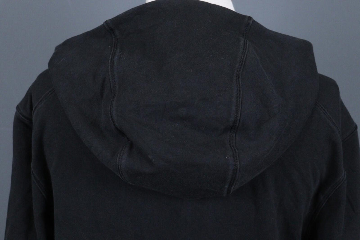LULULEMON Black Long Sleeve Logo Lightweight Full Zip Hooded Track Jacket