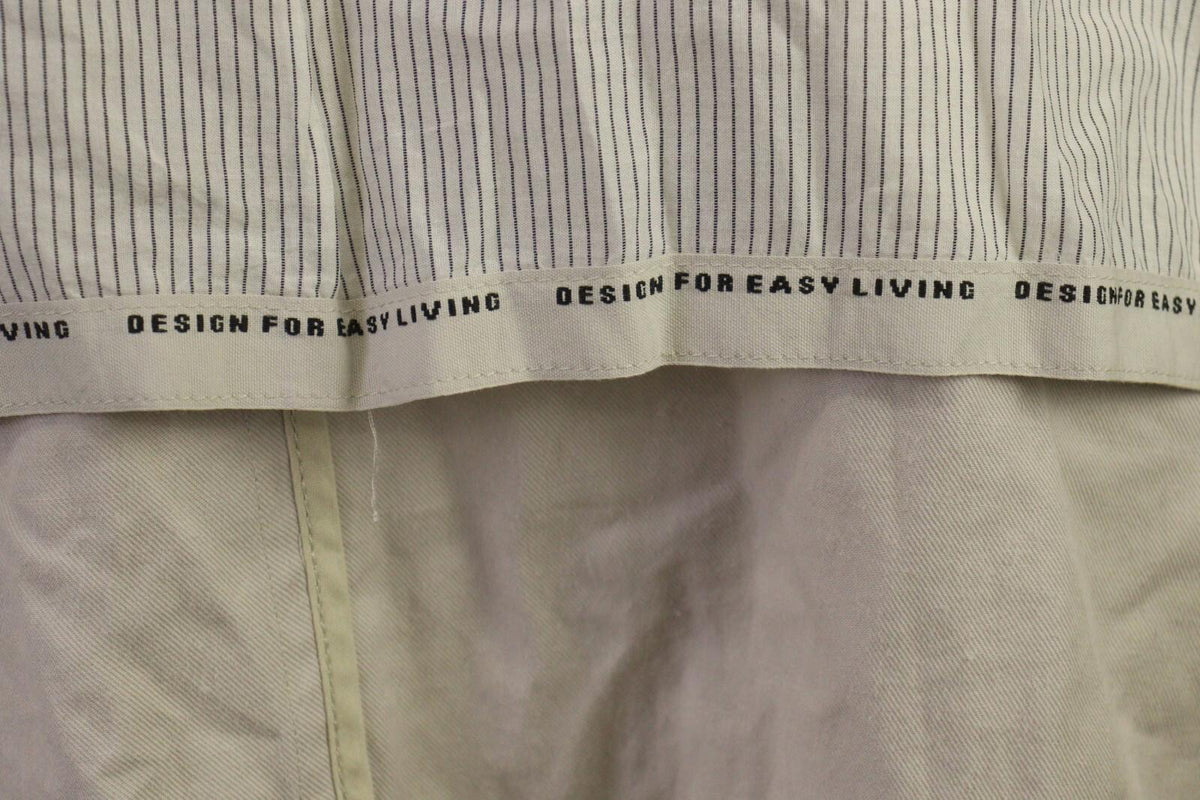 'S MAX MARA White Cotton Ramie Overcoat Coat Jacket – Size 12