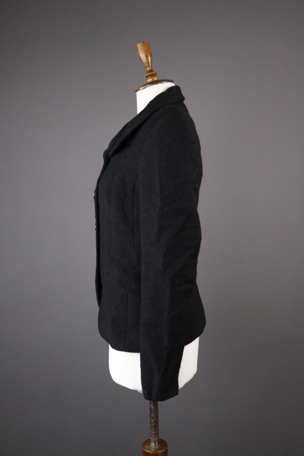 ESCADA Black Single Breasted Blazer Jacket Coat – Size M