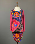 NWT Desigual Multicolor Floral Long Sleeve Bodycon A-Line Dress – Size S