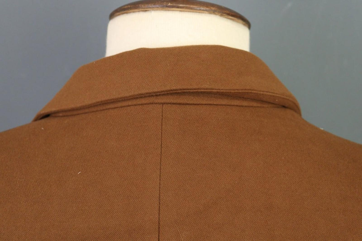 LBM Tan Cotton Tailored Fit Notch Lapel Single Breasted Blazer Jacket – Size 48R