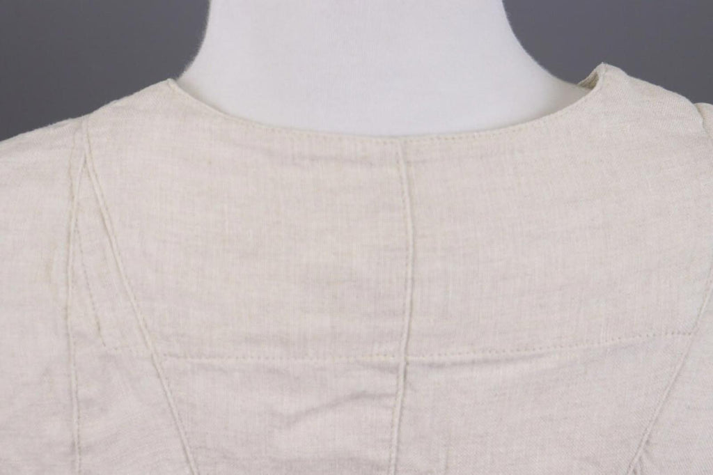 IVAN GRUNDAHL Beige Linen Button Down Lightweight Blazer Jacket – Size 36 S