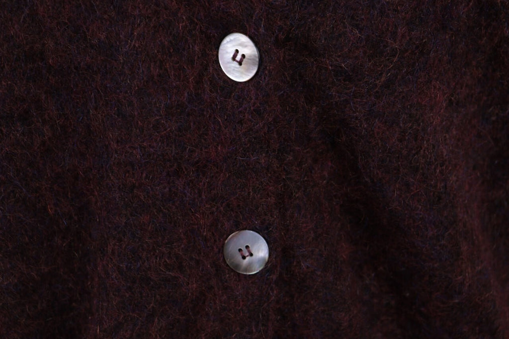 Bellerosa Brown Wool Puperkid Mohair Pockets Knit Cardigan Sweater – Size 2 / M