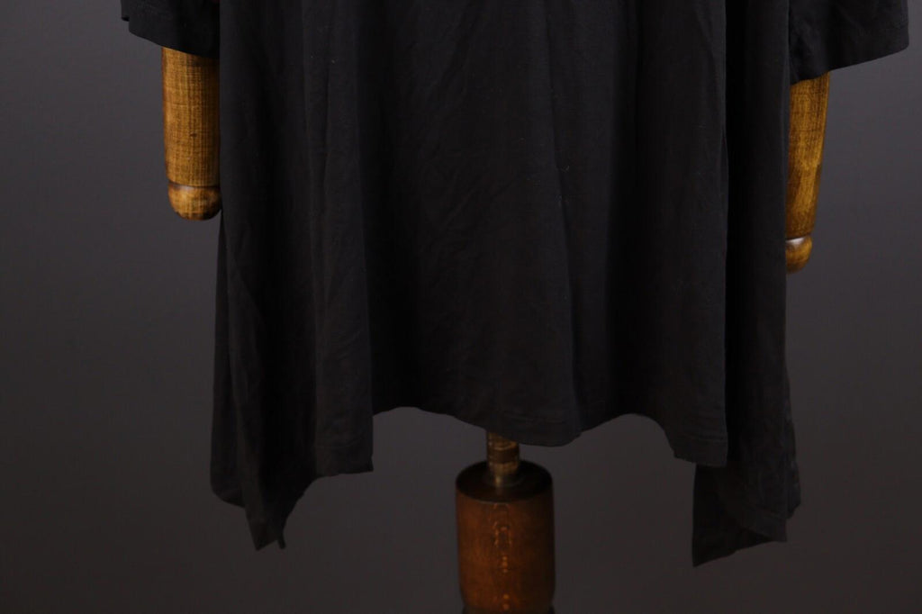BARBARA SPEER Black Lagenlook Oversize Kaftan Midi Dress Tunic – Size L
