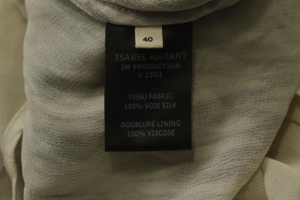 Isabel Marant Etolie Multi Geometric Short Sleeve Round Neck Shift Dress – Size 40