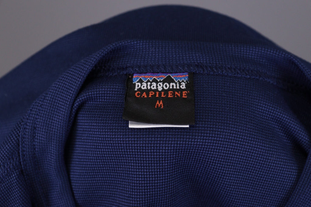 Patagonia Capilene Blue Lightweight Base Layer Pullover Shirt – Size M