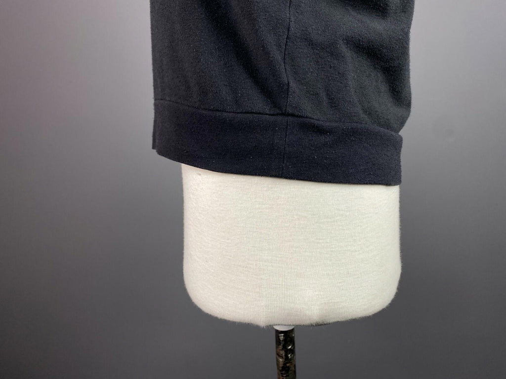 STUSSY One World Black Cotton Big Logo Sweater – Size L
