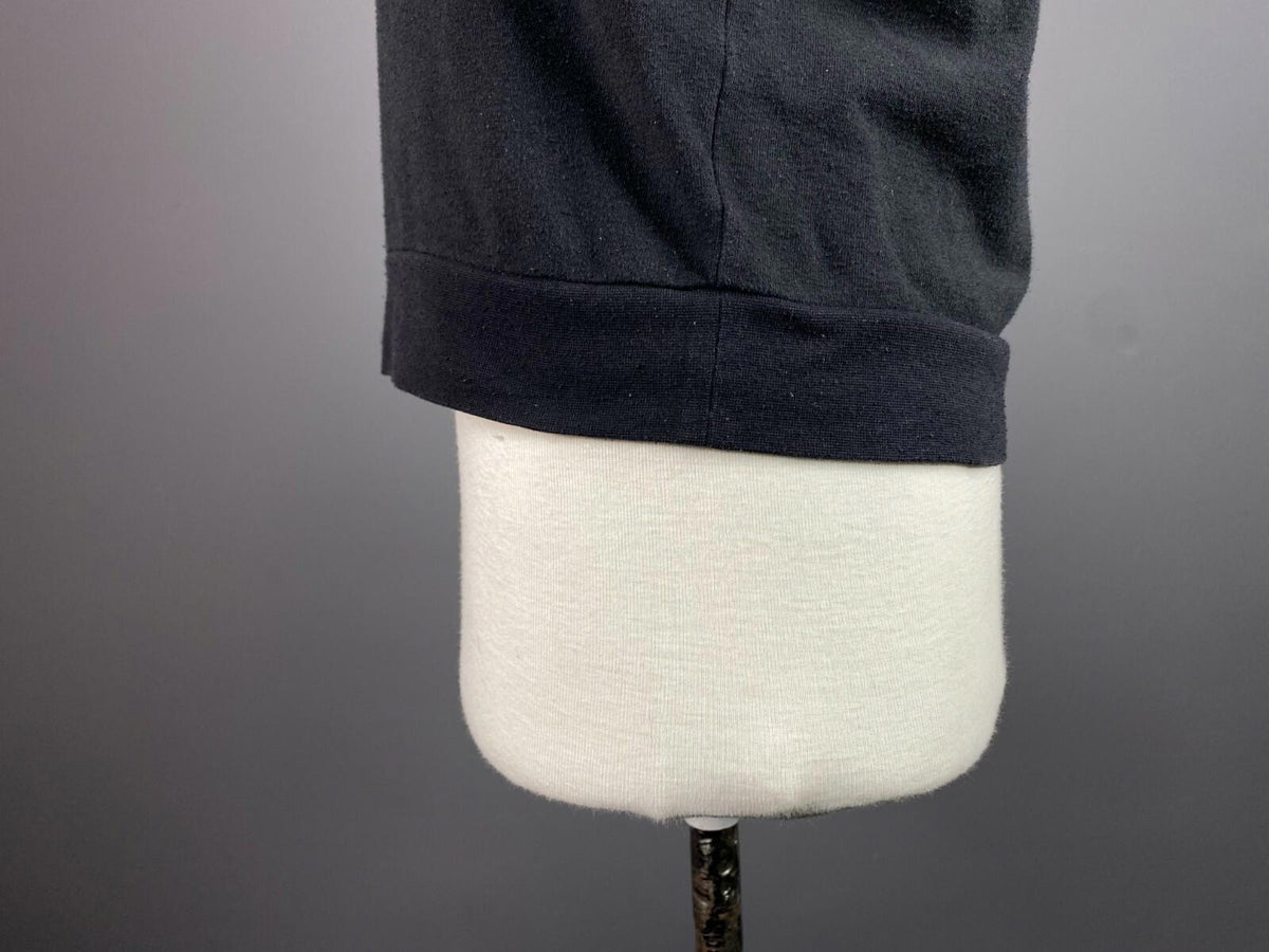 STUSSY One World Black Cotton Big Logo Sweater – Size L
