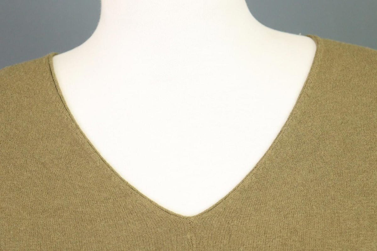 TRANSIT PAR SUCH Green Knit Lagenlook Tunic Sweater – Size 4