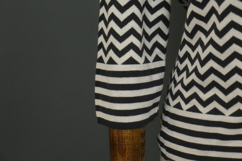 WEEKEND MAX MARA Multi Striped Knitted Long Sleeve Round Neck Sweater – Size XL