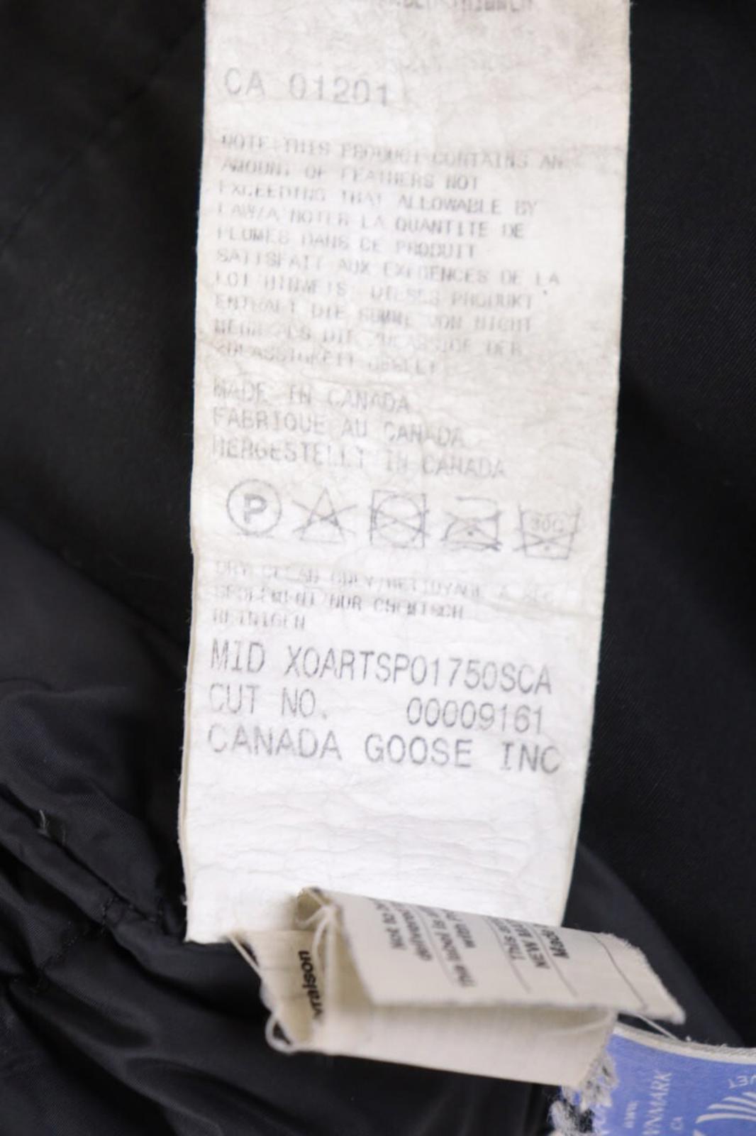 Canada Goose Black Multipockets Fur Down Cargo Hooded Jacket – Size S