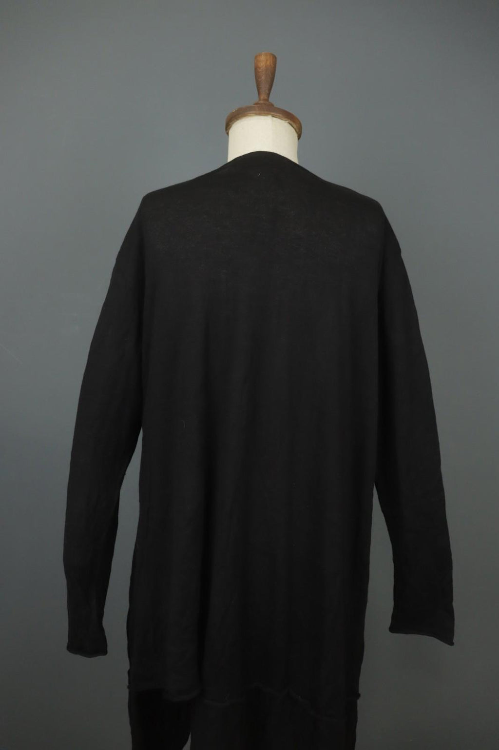 Barbara Speer Black Long Sleeve Round Neck Casual Pullover Shift Dress – Size L