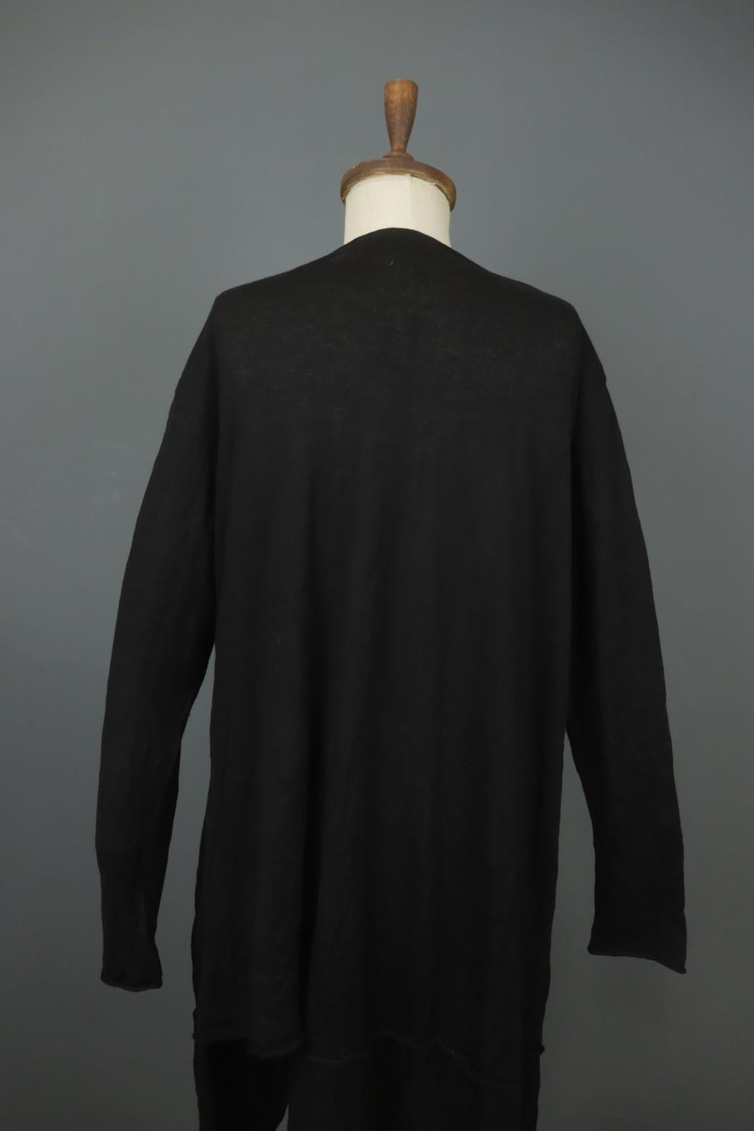 Barbara Speer Black Long Sleeve Round Neck Casual Pullover Shift Dress – Size L