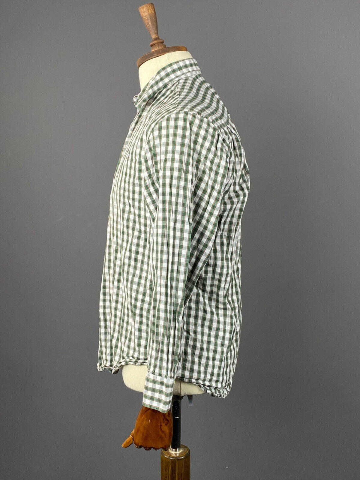 Barbour Sporting Green Check Button Down Shirt – Size US S / UK M