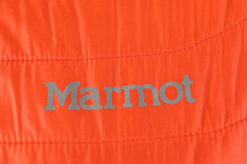 Marmot Orange Full Zip Quilted Outdoor Jacket – Size S