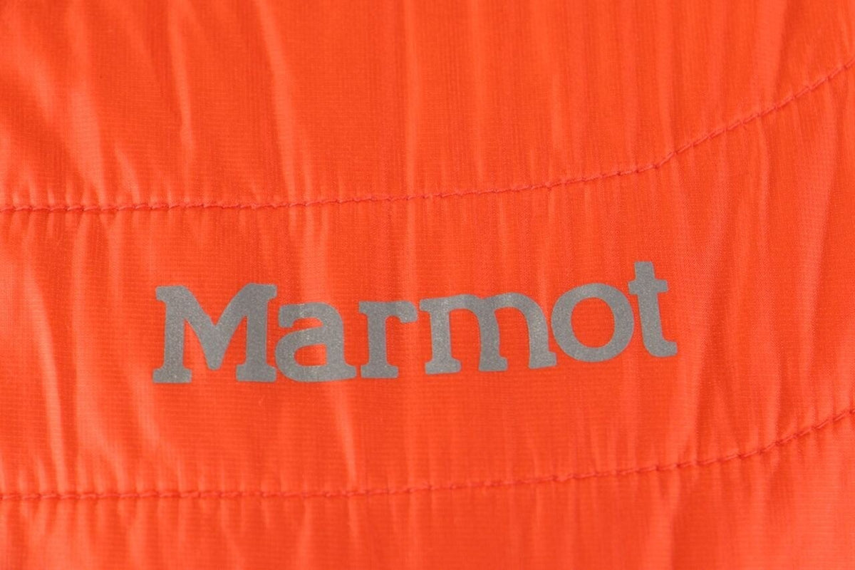Marmot Orange Full Zip Quilted Outdoor Jacket – Size S