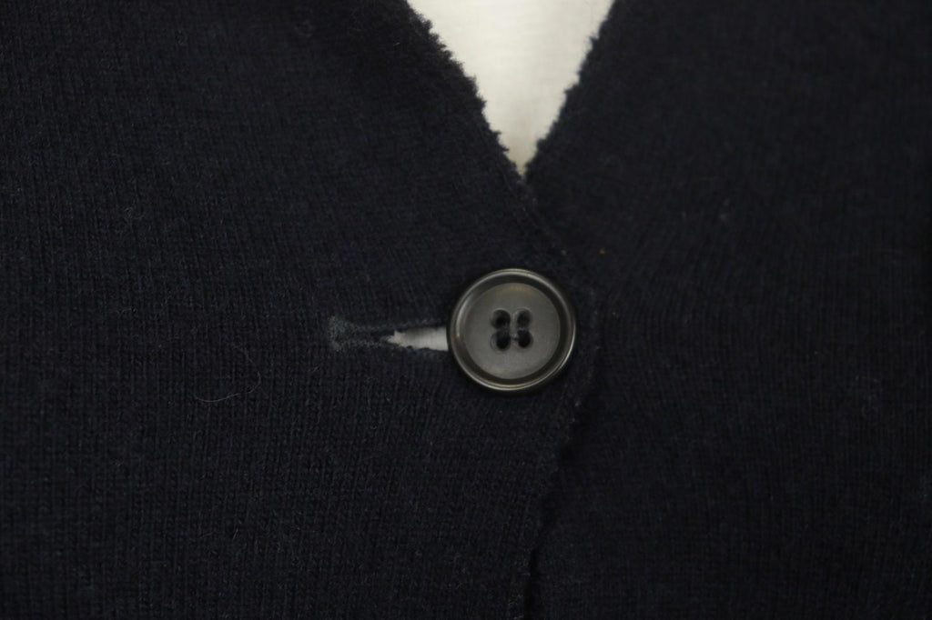 BARENA Black Knit Long Sleeve Patch Pocket Button Front Blazer Jacket – Size 42