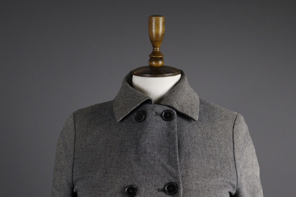 LACOSTE Wool Multipocket Double Breasted Pea Coat Jacket – Size 36