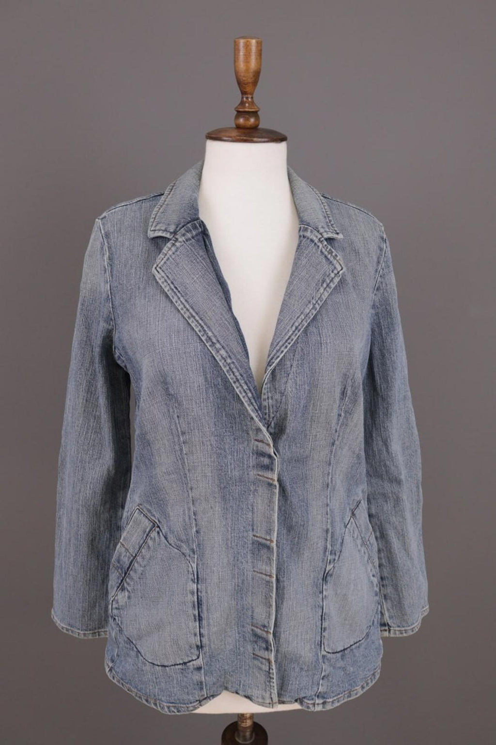 Vintage 90s W&L.T Walter Van Beirendonck Denim Jacket 38