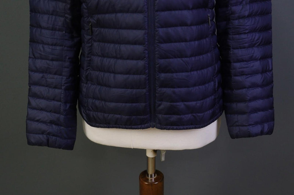 KJUS Blue Classic Fit Mock Neck Long Sleeve Full Zip Puffer Jacket – Size 40 / L