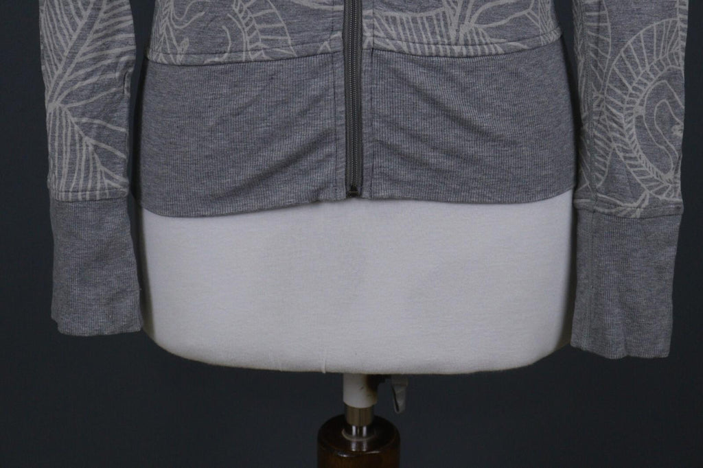 LULULEMON Gray Stretch Lightweight Full Zip Hoodie Track Jacket
