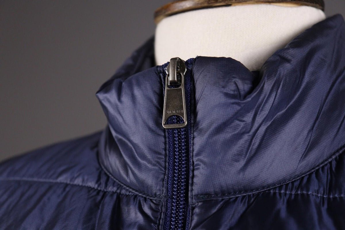 NAPAPIJRI Blue Full Zip Puffer Quilted Jacket – Size S