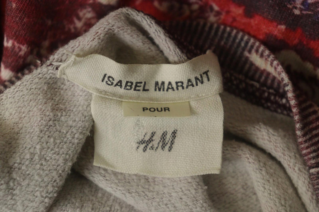 ISABEL MARANT POUR H&M Multi Space Dye Raglan Sleeve Pullover Sweater – Size 34