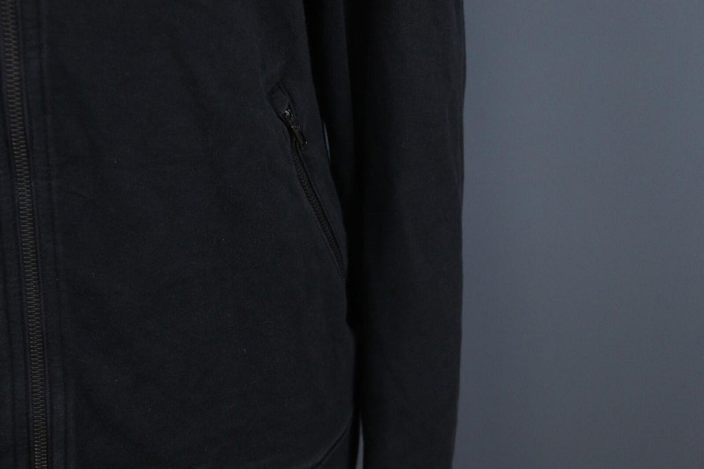 LULULEMON Black Long Sleeve Logo Lightweight Full Zip Hooded Track Jacket